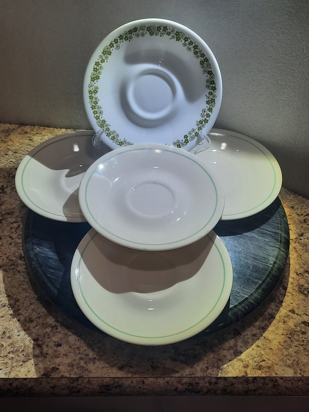 7 Pc. Corelle Saucers
